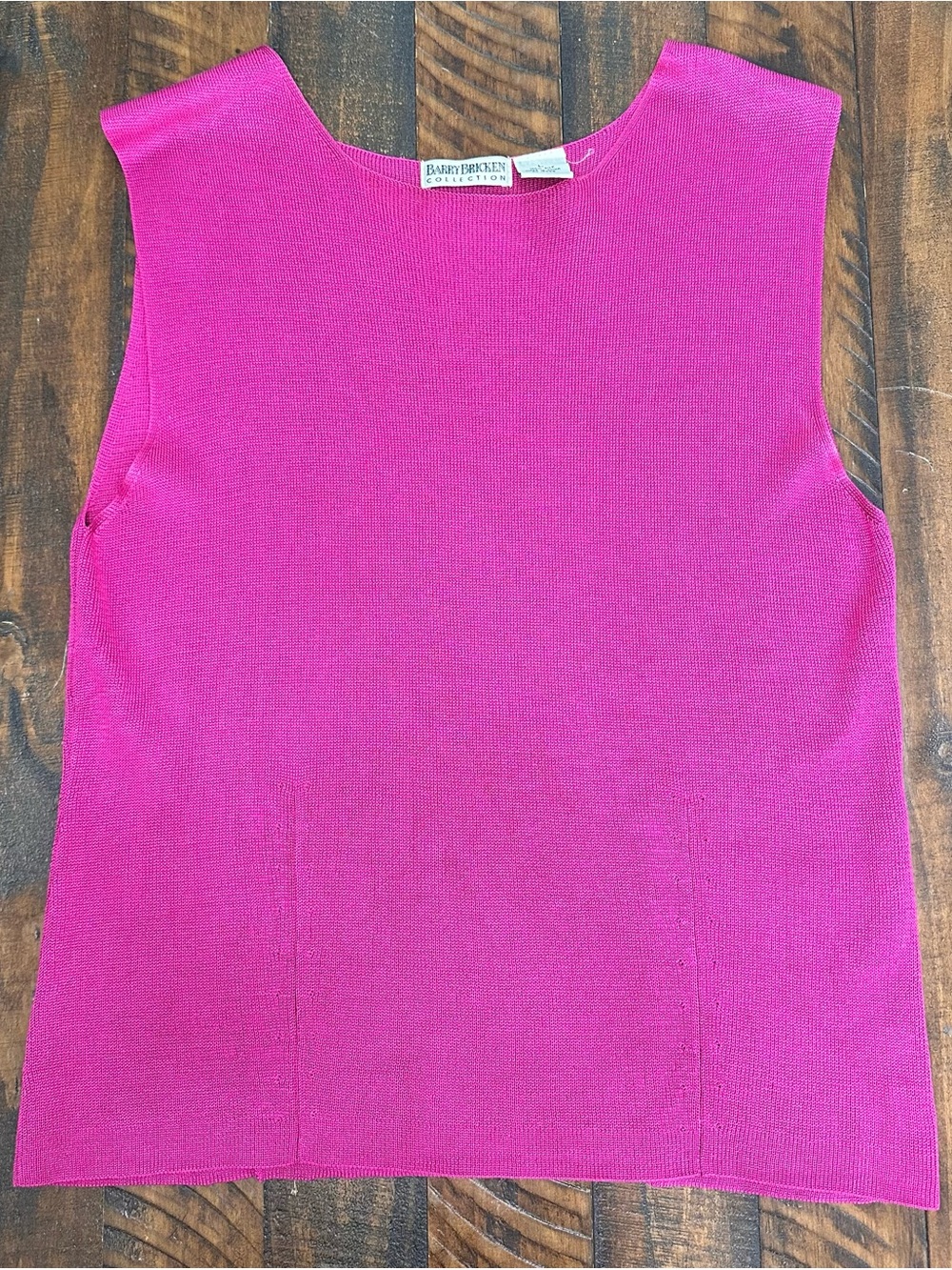 Vintage Barry Bricken Silk Tank
